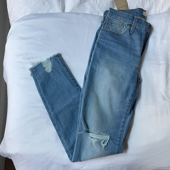 Madewell 9” High-Rise Skinny Jeans - Picture 1 of 5